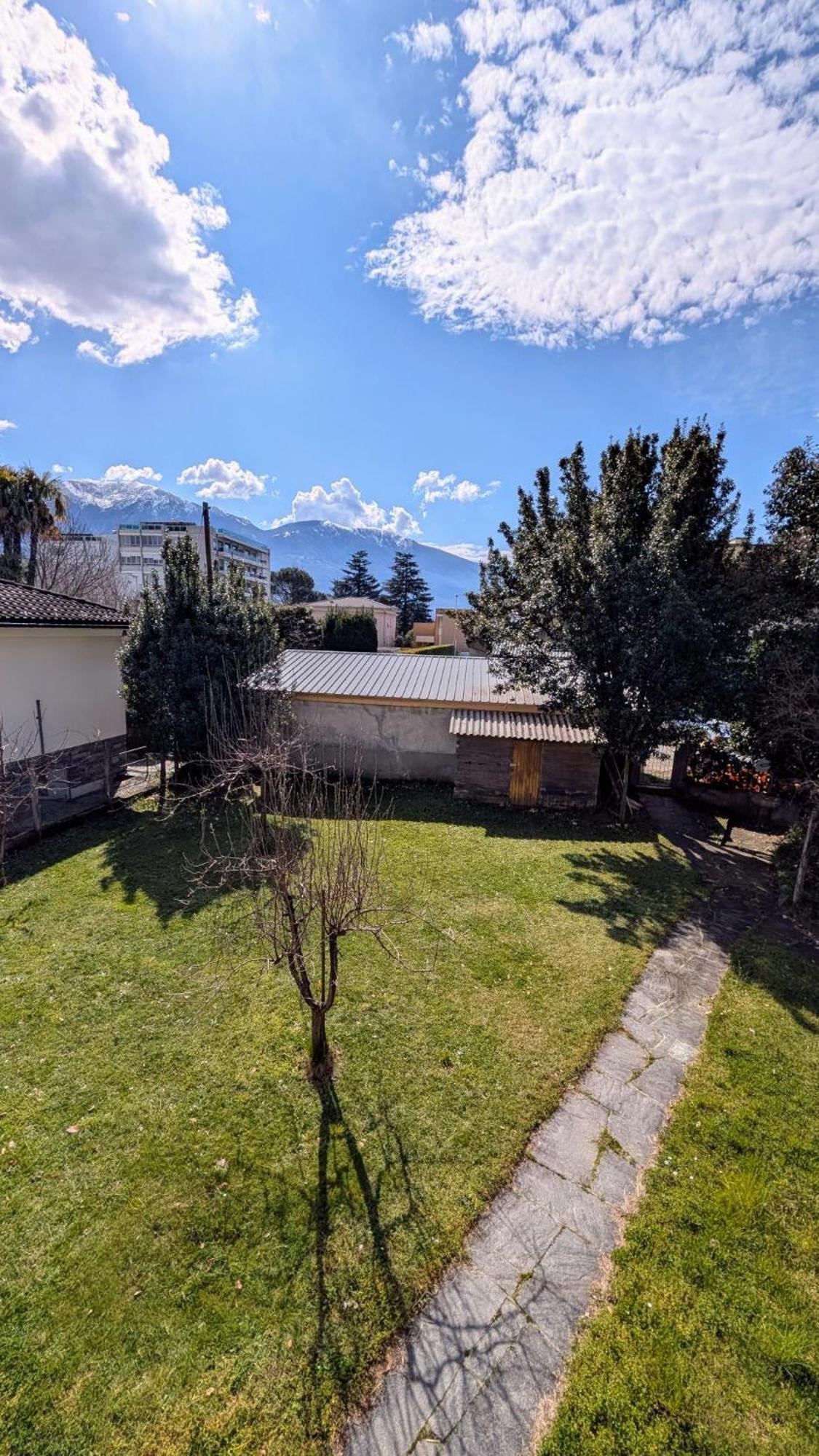 Locarno, Casa Pioda - Nahe Zentrum, Mit Balkon Und Parkplatz Εξωτερικό φωτογραφία