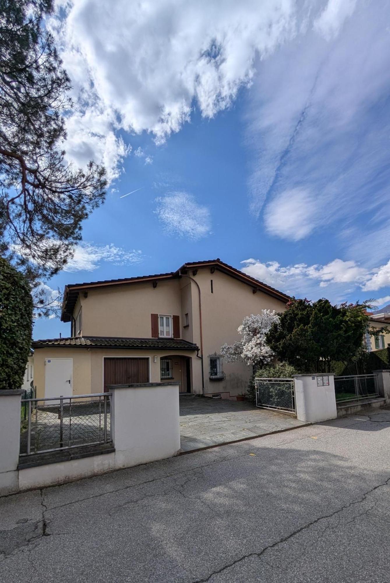 Locarno, Casa Pioda - Nahe Zentrum, Mit Balkon Und Parkplatz Εξωτερικό φωτογραφία