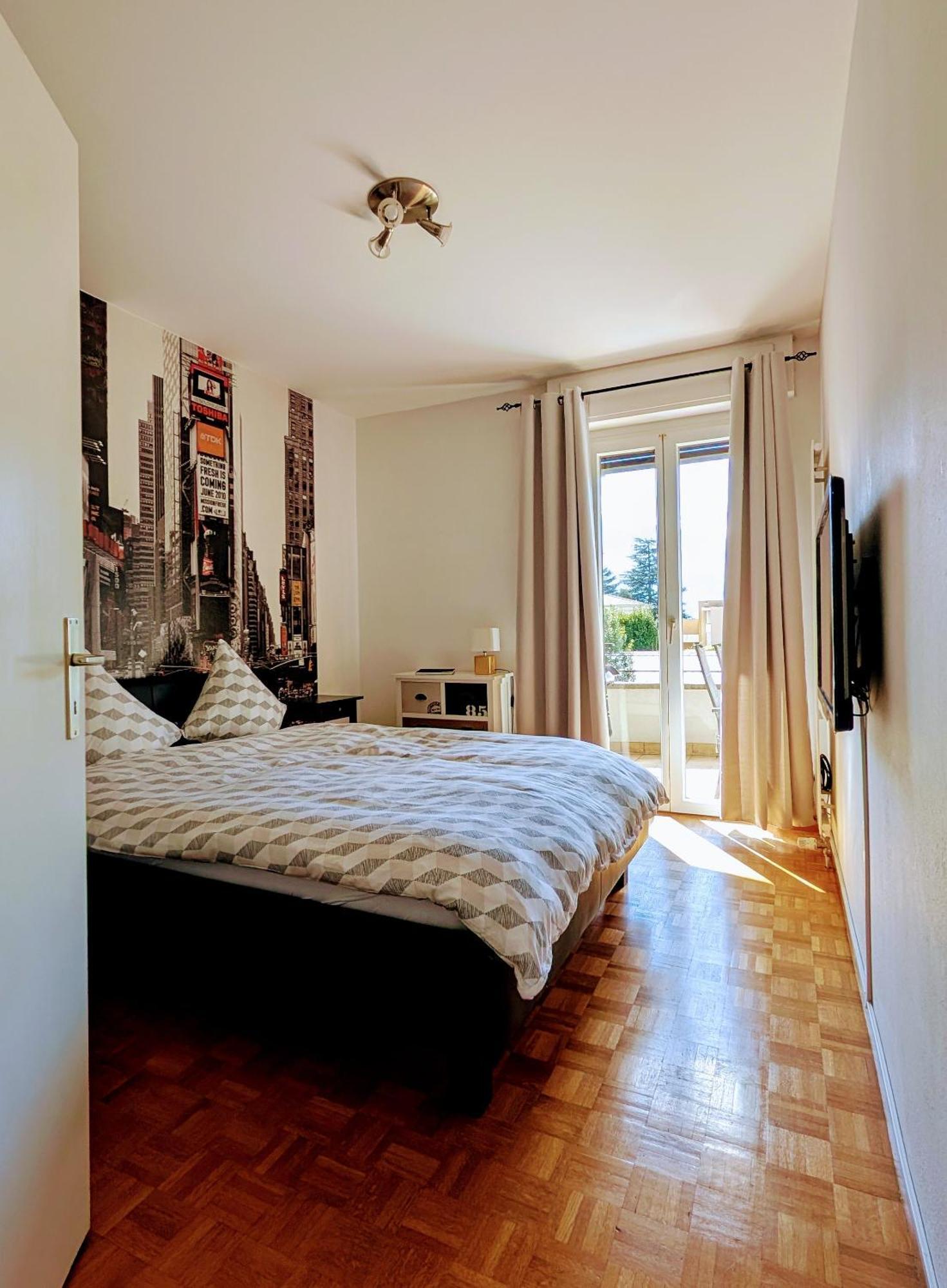 Locarno, Casa Pioda - Nahe Zentrum, Mit Balkon Und Parkplatz Εξωτερικό φωτογραφία